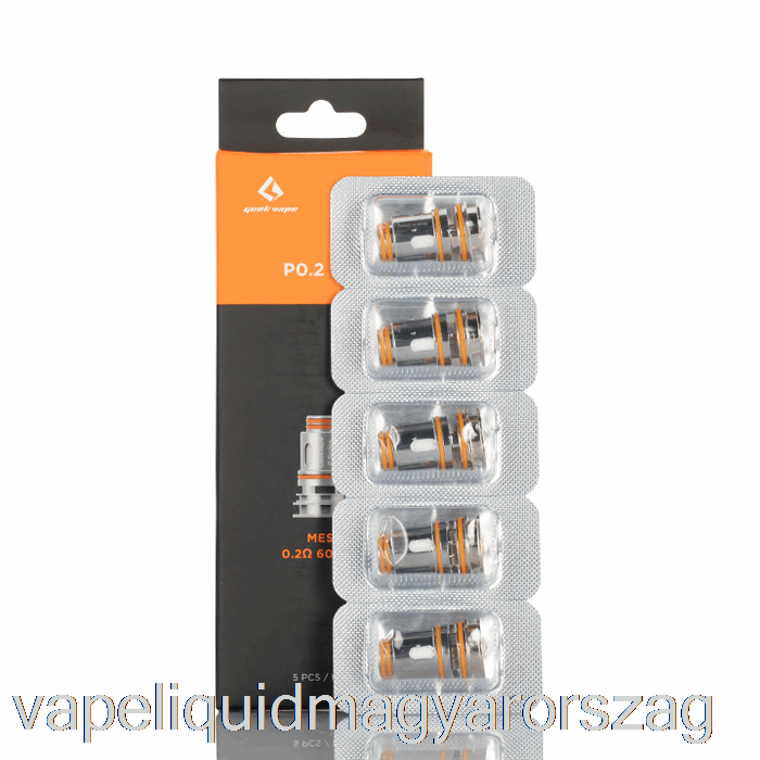 Geek Vape P Cseretekercsek 0,2ohm Mesh Coils Vape Pen